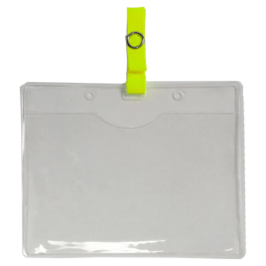 901NTLM Lime Clear ID Pouch