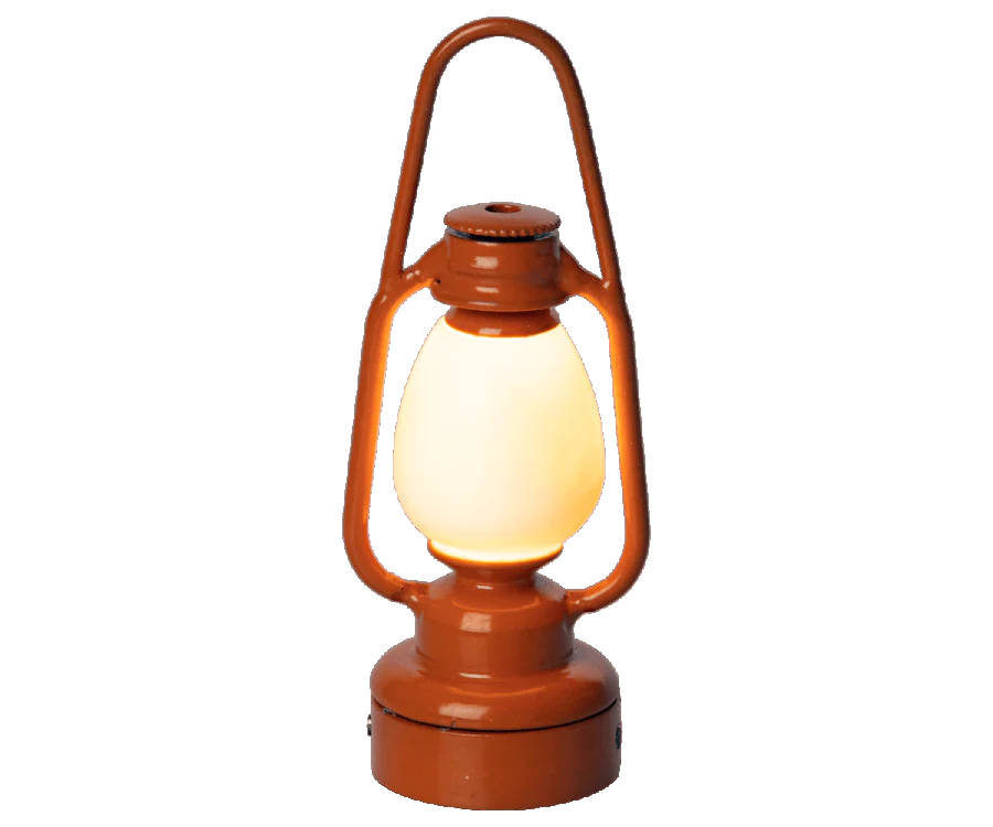 Vintage Lantern, Mouse - Orange