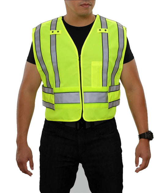 551STLM 4PT Breakaway Woven Poly Public Safety Tactical Vest