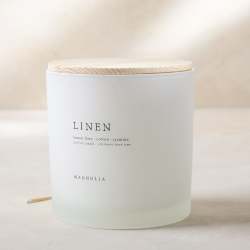 Magnolia Linen Candle