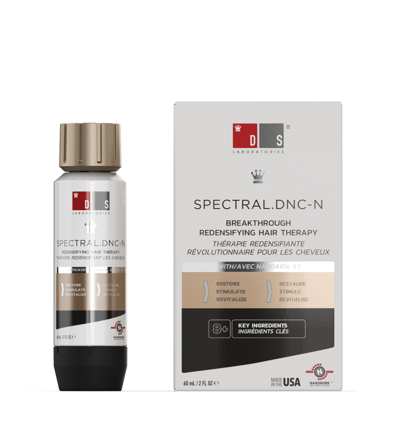 SPECTRAL.DNC-N HAIR DENSITY SERUM WITH NANOXIDIL® 5%